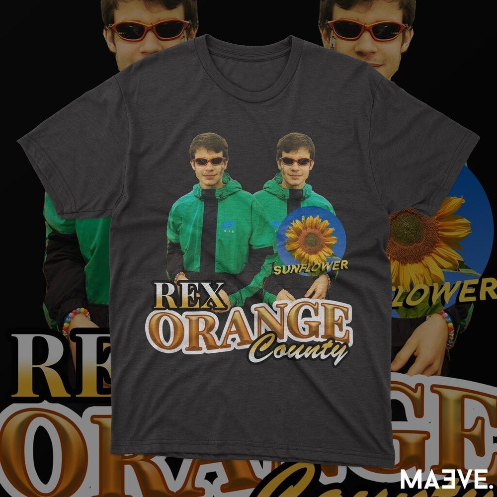 Rex Orange County Rapper Artist Sunflower Unisex Tee … Gem